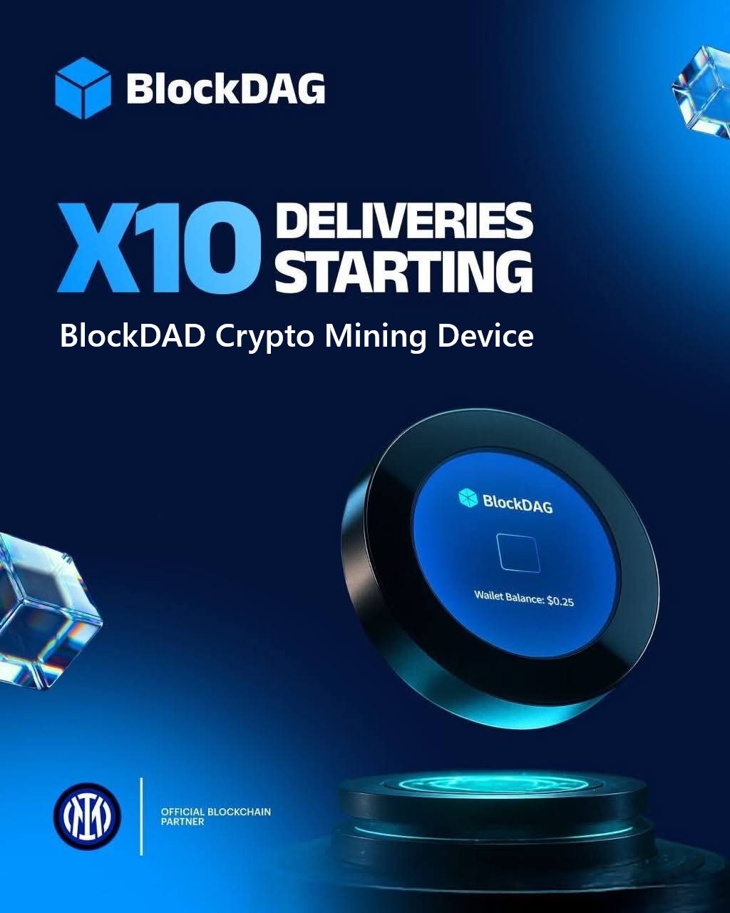BlockDAG X10 Mining Device